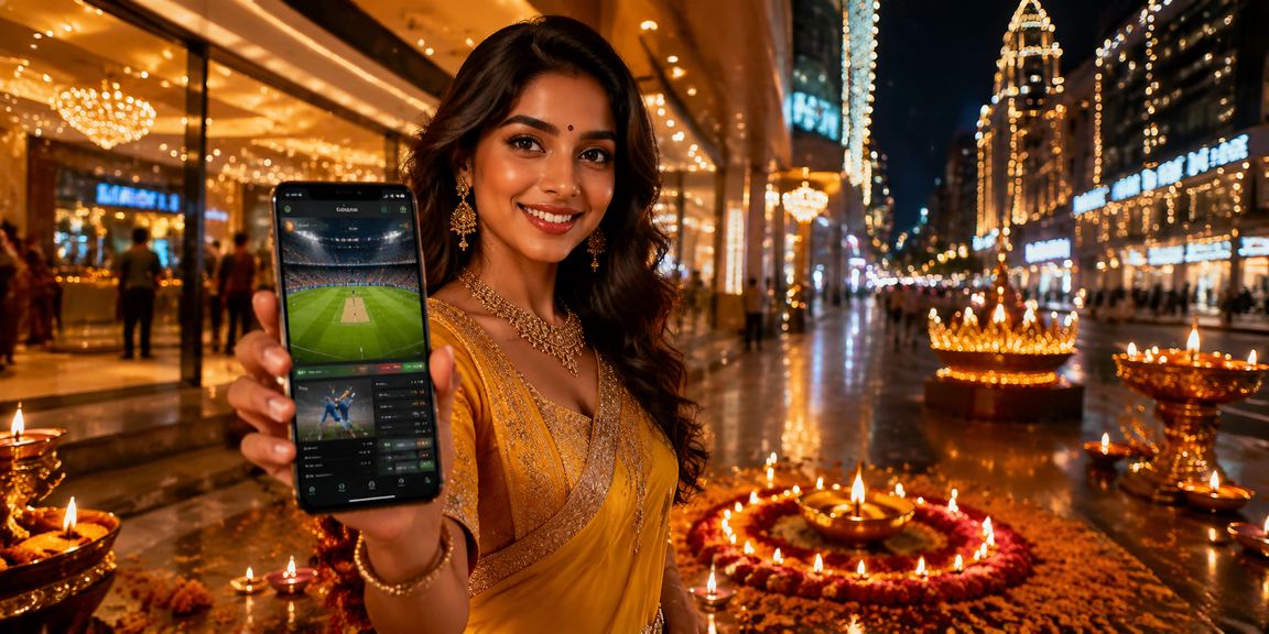 Cricket bat and ball on the green pitch symbolizing Indian cricket betting