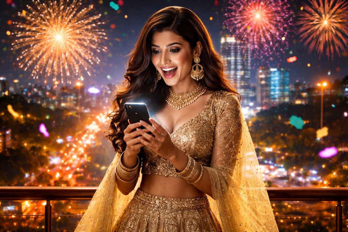 Live casino dealer hosting Indian casino games